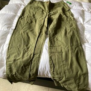 New with tag green denims